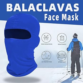 Ezovino 4 Pack Balaclava Ski Face Mask for Men Women,Cooling